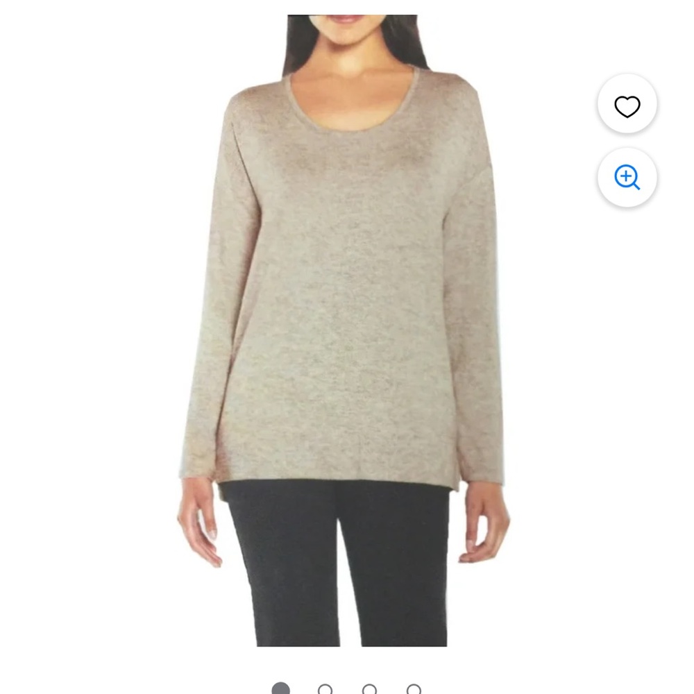 Cozy Tan Long Sleeve Top